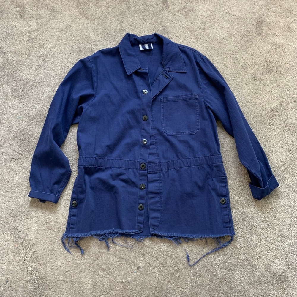 Blue Army Jacket
